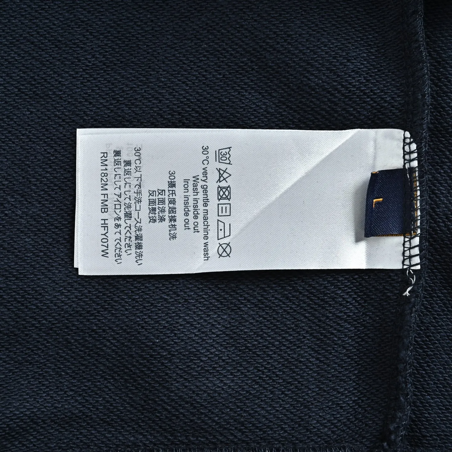 Louis Vuitton/Louis Vuitton leather logo zipper hooded jacket
